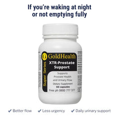 XTR Prostate Support supplement product packaging
