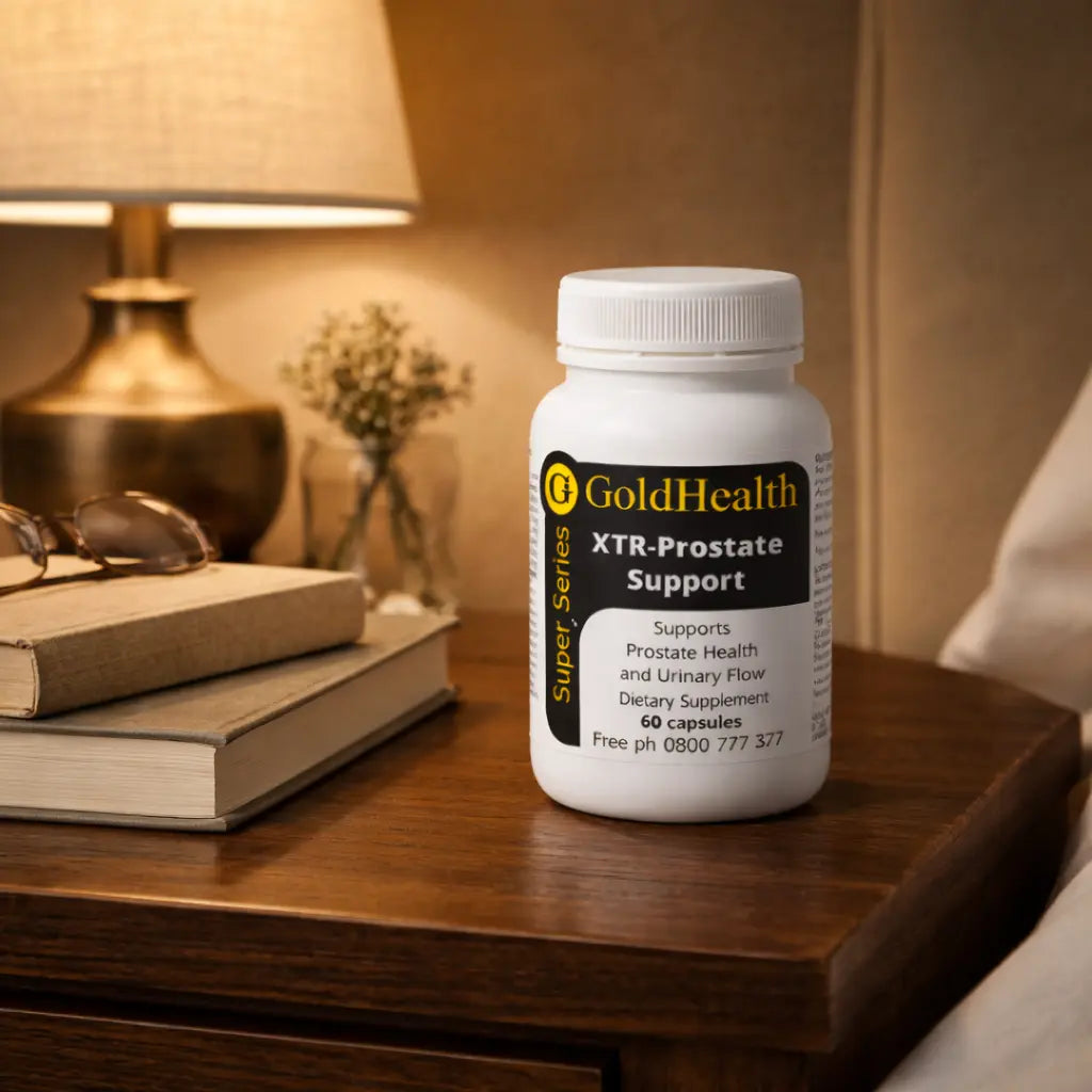 XTR Prostate Support supplement bottle front view