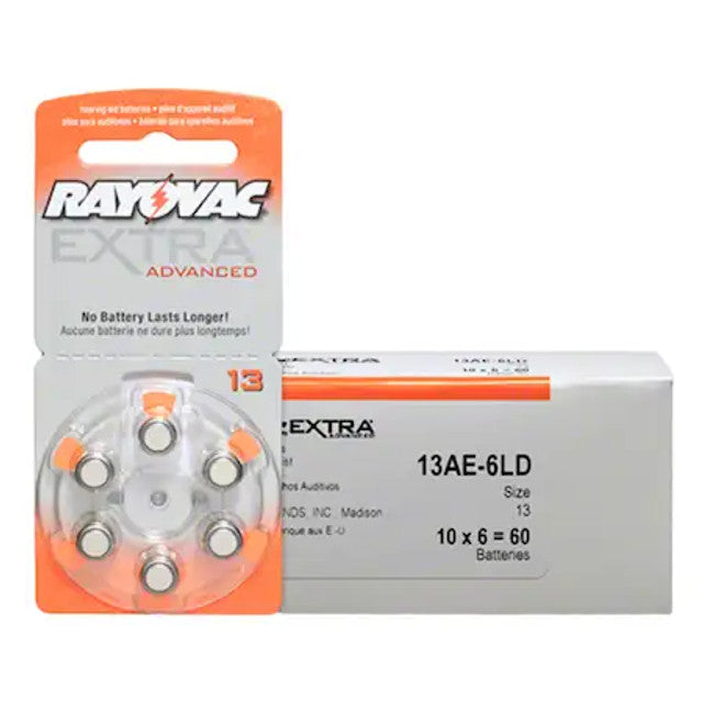 Rayovac Hearing Aid Batteries size 13