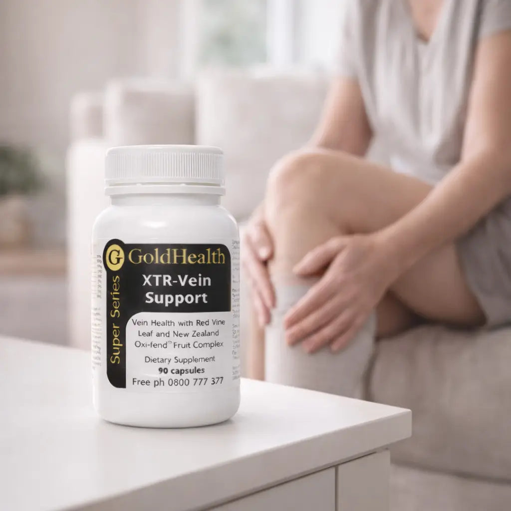 XTR-Vein Support with Red Vine Leaf and NZ Oxi-fend® Fruit Complex