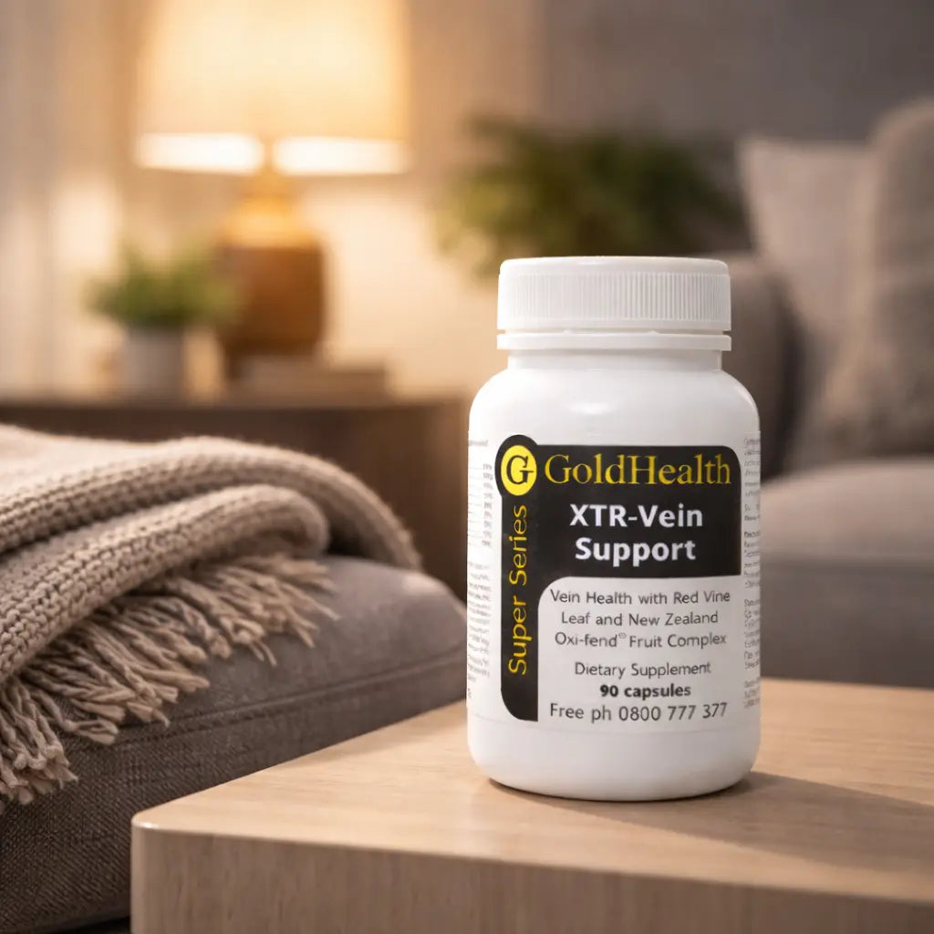 XTR-Vein Support with Red Vine Leaf and NZ Oxi-fend® Fruit Complex