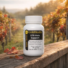 XTR-Vein Support with Red Vine Leaf and NZ Oxi-fend® Fruit Complex